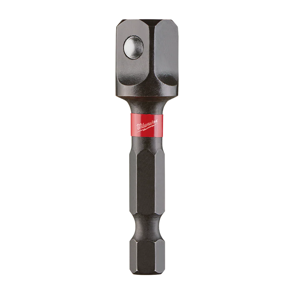 Milwaukee SHOCKWAVE™ Power Bit Socket Adapter 1/4" Hex to 3/8" Square 10 Pce - 48325731A