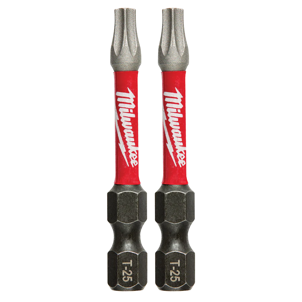 Milwaukee SHOCKWAVE™ Power Bit Torx T25 50mm (2") 2Pk - 48324985
