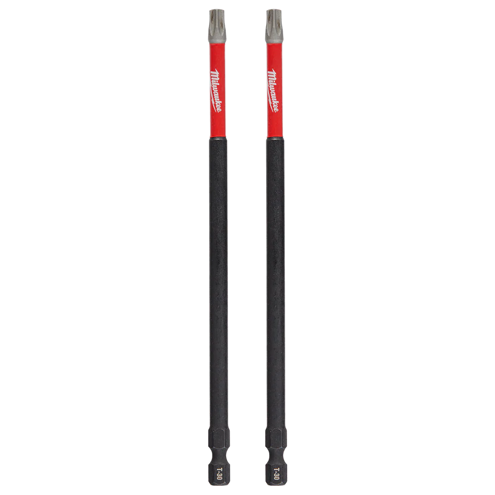 Milwaukee SHOCKWAVE™ Power Bit Torx T30 150MM (6") 2PK - 48324390