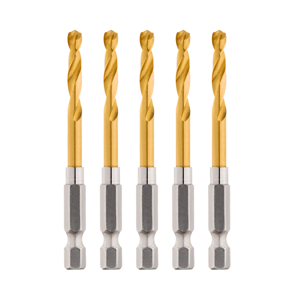 Milwaukee SHOCKWAVE™ Red Helix Titanium Drill Bit 4.2mm 5Pk - 48894909