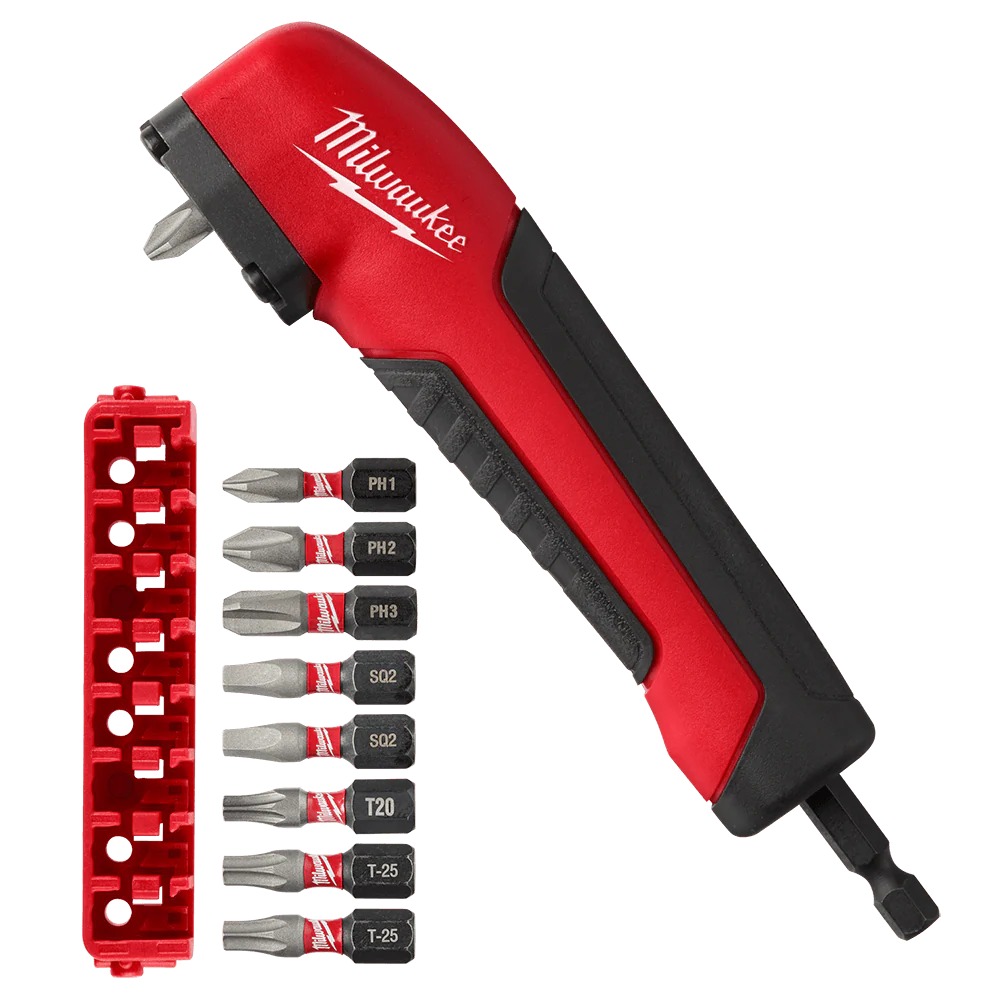 Milwaukee SHOCKWAVE™ Right Angle Adapter 10PC Set - 48323390