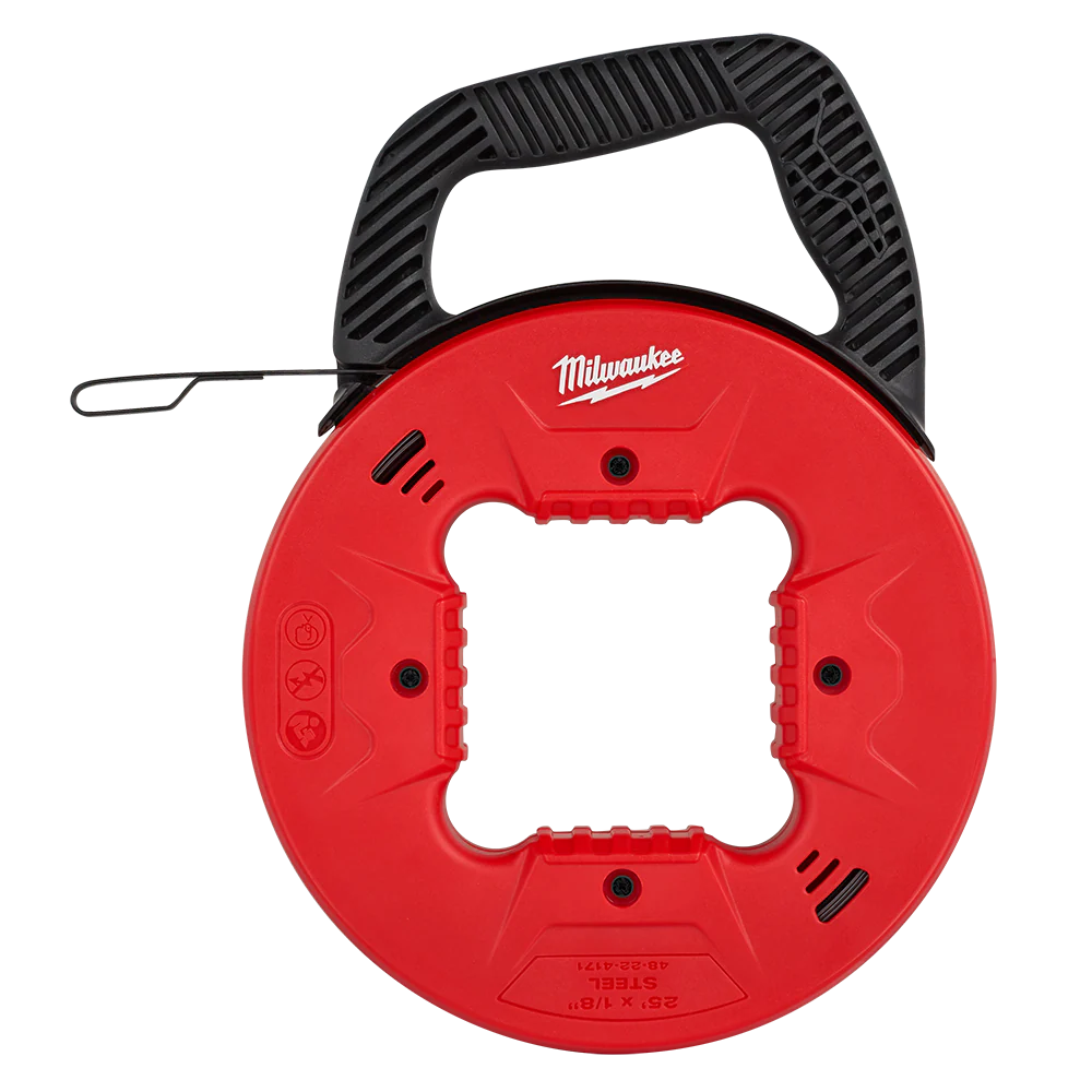 Milwaukee Steel Fish Tape 3.2mm - 7.5m (25ft) - 48224171