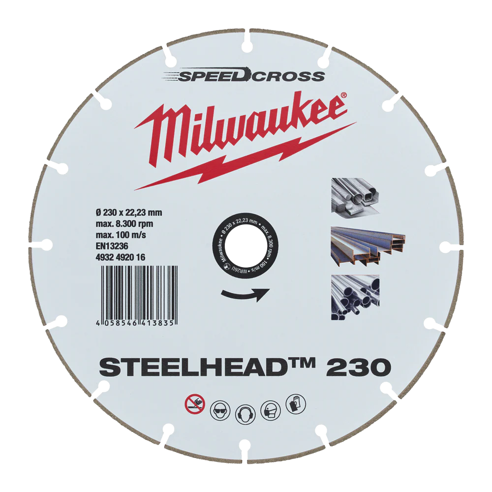 Milwaukee STEELHEAD Diamond Cut-Off 9" 230mm - 4932492016