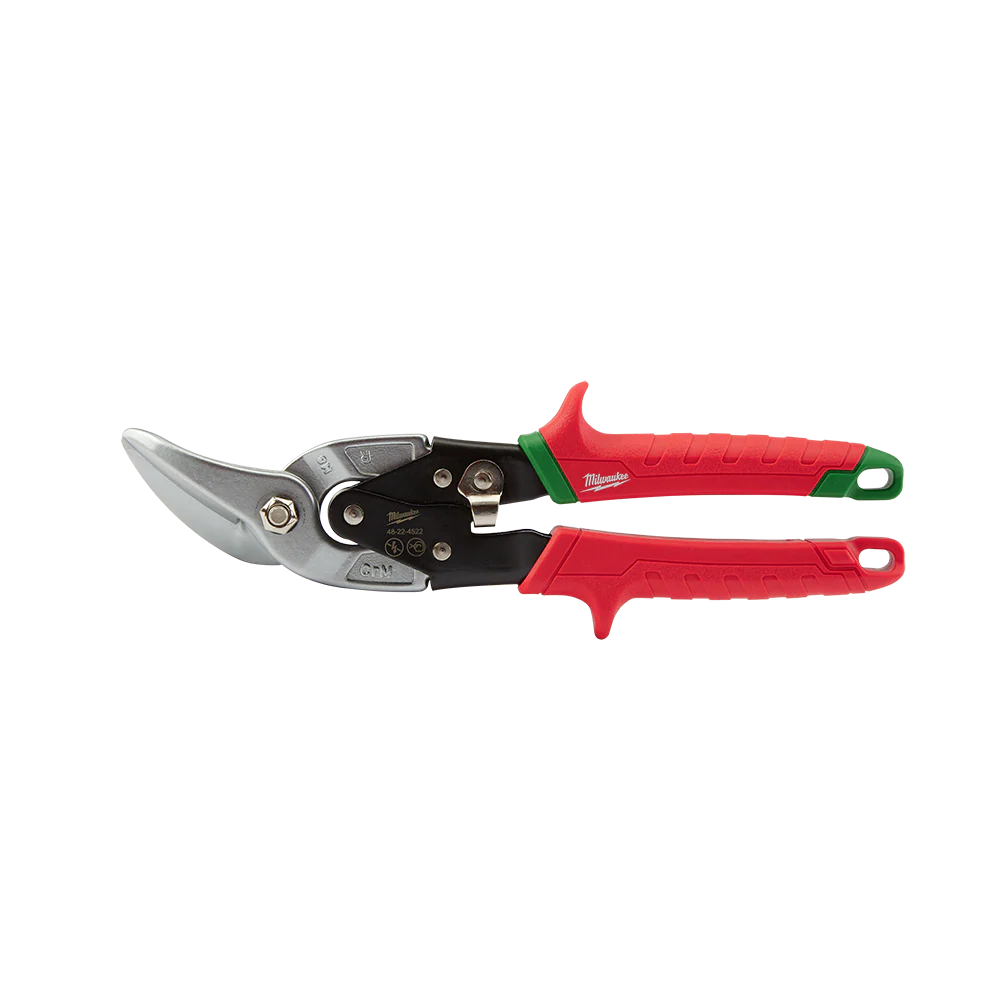 Milwaukee Tin Snips Offset Right - 48224522