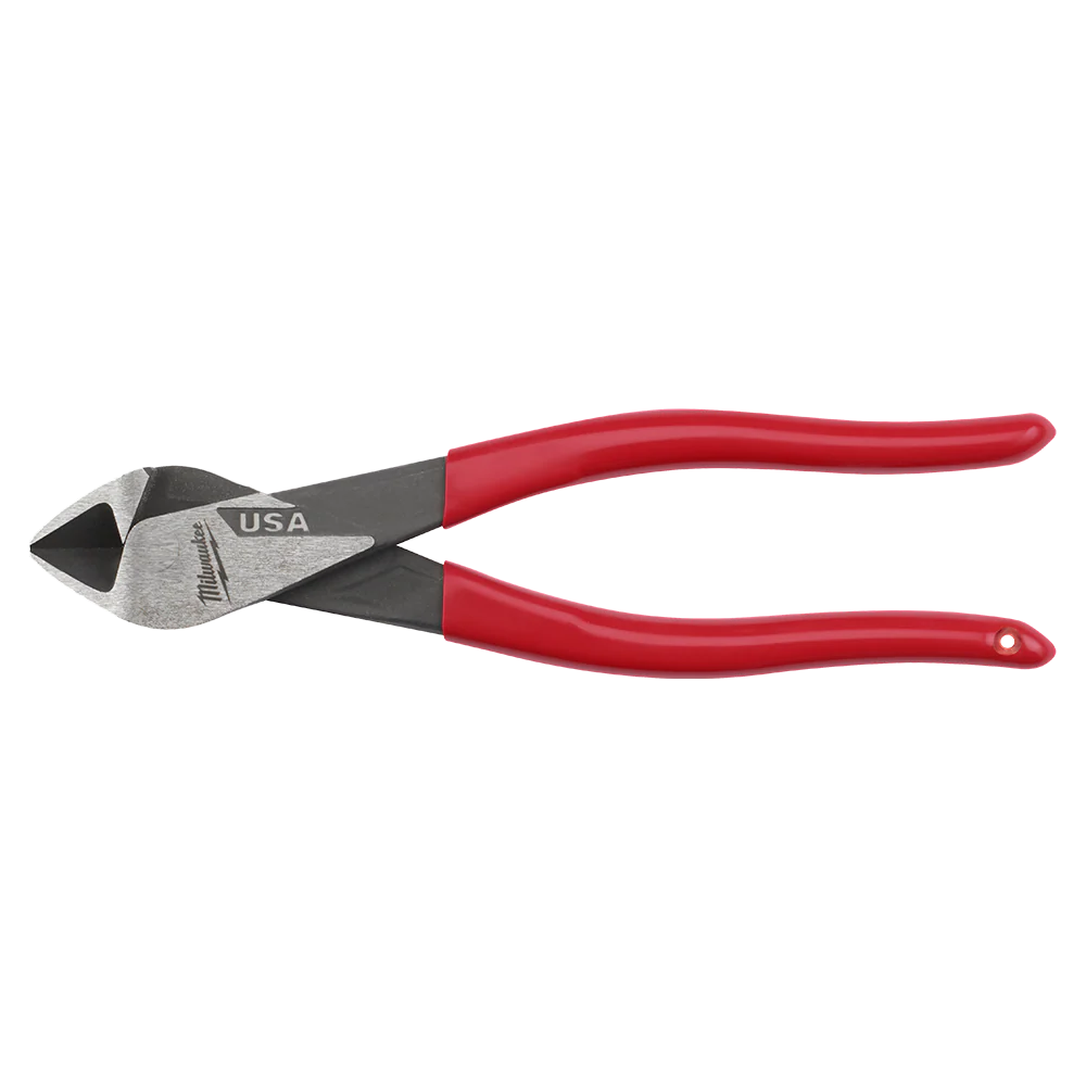 Milwaukee USA Made Dipped Grip 8" Diagonal Pliers - MT508