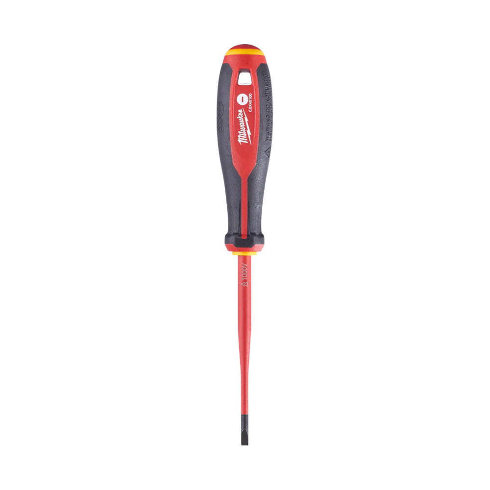 Milwaukee VDE Screwdriver Slotted 0.8mm x 4mm x 100mm - 4932478715