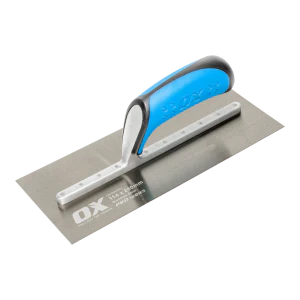 OX Pro Golden Steel Finishing Trowel – 114mm x 280mm