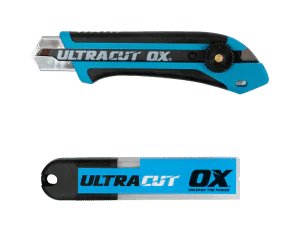 OX Pro Snap Off Knife – 25mm – Combo Pack with Blades