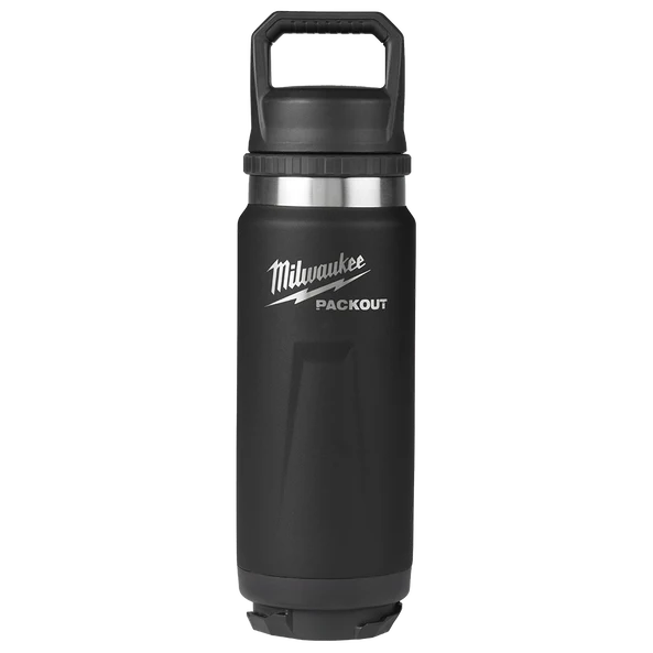 Milwaukee PACKOUT™ Bottle 710ml (24oz) Chug Lid Black - 48228396B