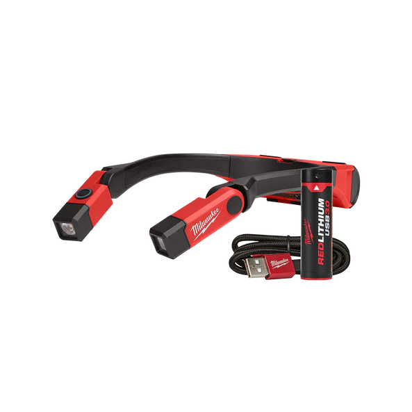Milwaukee REDLITHIUM™ USB Rechargeable Neck Light Kit - L4NL400301