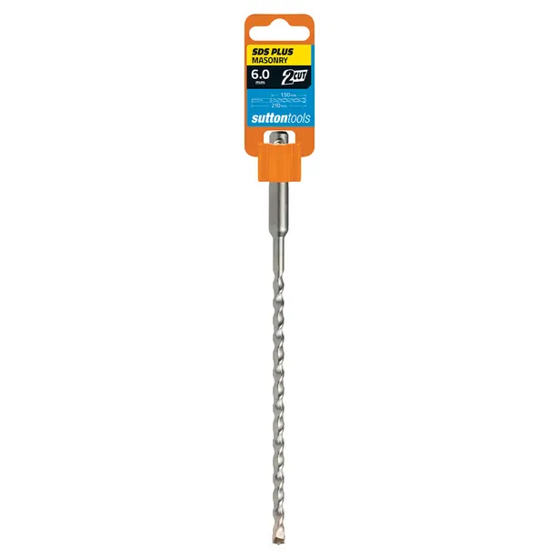 Sutton Tools 6.0 x 210mm SDS PLUS Masonry Drill Bit